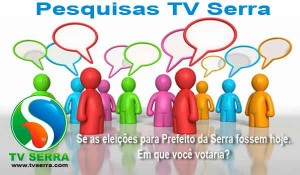 Read more about the article Em quem voce votaria para Prefeito da Serra hoje?
