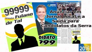 Read more about the article Candidatos liberados para divulgar em Jornal Impresso